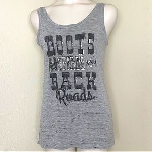 MAURICES • Women’s Grey Country Tank Size Small